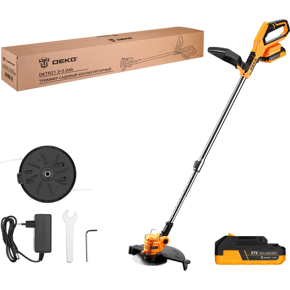 Аккумуляторные триммеры Садовый аккумуляторный триммер DEKO DKTR21 Max 063-4239-1