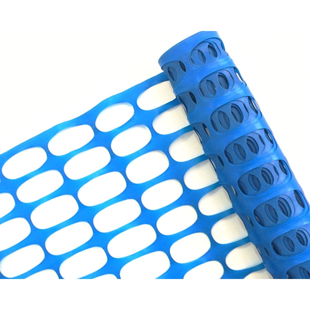 Изображение товара Аварийное ограждение Rendell 1,5x50 метров синее из полиэтилена бобина