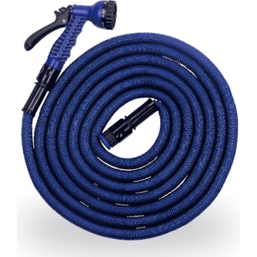 Изображение товара Саморастяжимый гибкий шланг от 7,5 до 22,5 м GLQ GL 9225-1 для полива сада и огорода