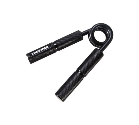 Изображение товара Эспандер Aluminum Handle Grip сопротивление 127 кг, диаметр пружины 7,5 мм, черный LivePro NL LP8285-280 00-00-00