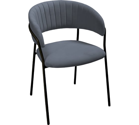 Изображение товара Стул Фабрикант Сирена ткань, Velur, v 32 (темно-серый), softBL 4600811935773