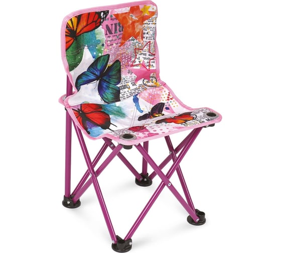 Изображение товара Стул детский складной Nika Премиум ПСПД/1 с бабочками