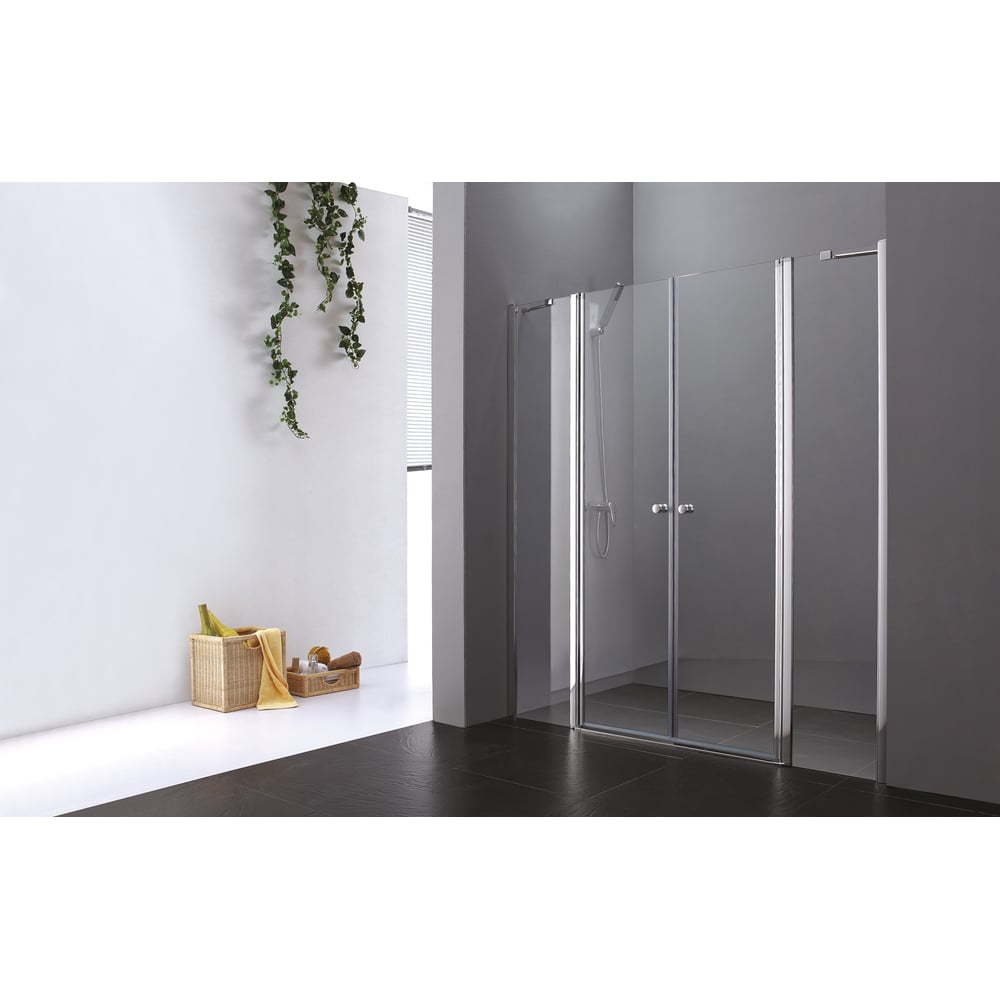 Изображение товара Душевая дверь Cezares ELENA-W-B-22-240-C-Cr анодированный алюминий хром