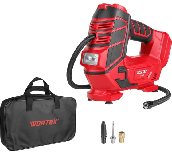 Изображение товара Аккумуляторный компрессор WORTEX CTI 1811 18 В, 11 бар, 12 л/мин 1325445