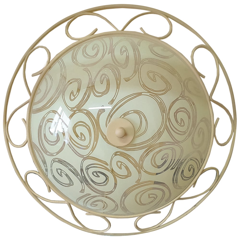 Изображение товара Настенно-потолочный светильник Фурия 400 НПБ 01-3x60-160 шампань металл стекло