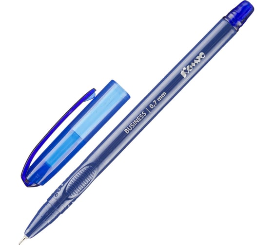 Изображение товара Шариковая неавтоматическая ручка Комус Business, масляная, синий стержень, 12 шт. 563883