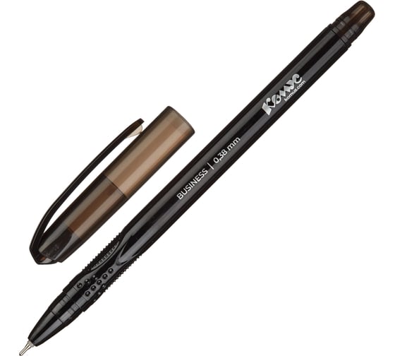 Изображение товара Шариковая неавтоматическая ручка Комус Business масляная, синие чернила, 0.5 мм 1258563