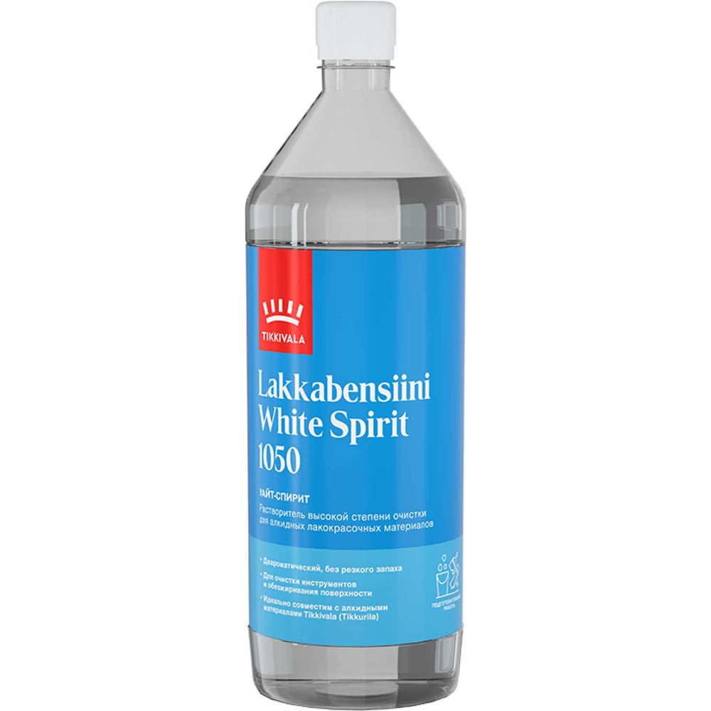 Изображение товара Растворитель Tikkurila Lakkabensiini White Spirit 1050 (1л)