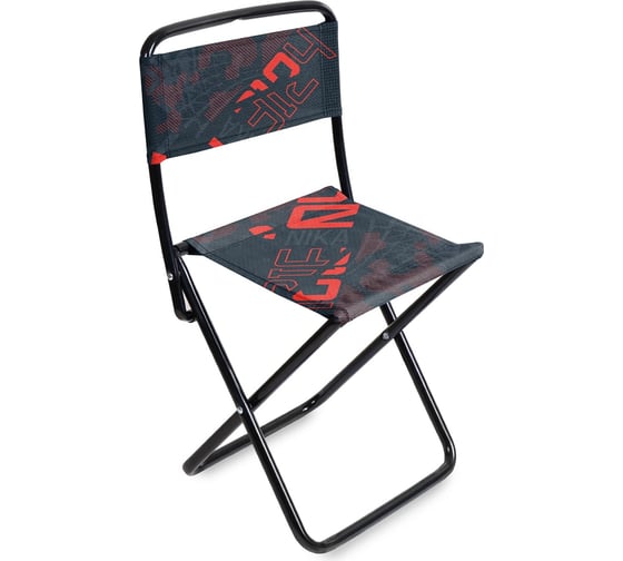 Изображение товара Стул складной походный Nika ПС2 ПС2/КК коллаж красный