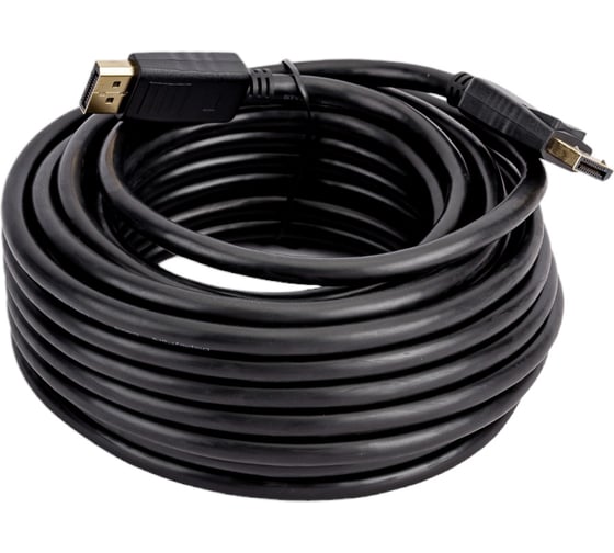 Изображение товара Кабель Cablexpert DisplayPort 20M/20M, v1.2, 10м, черный, экран, пакет CC-DP2-10M