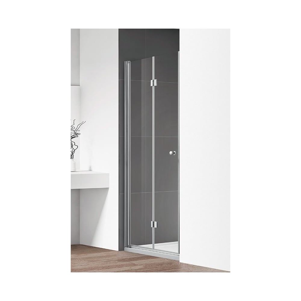 Изображение товара Душевая дверь Cezares ECO-O-BS-12-100-C-Cr из закаленного стекла