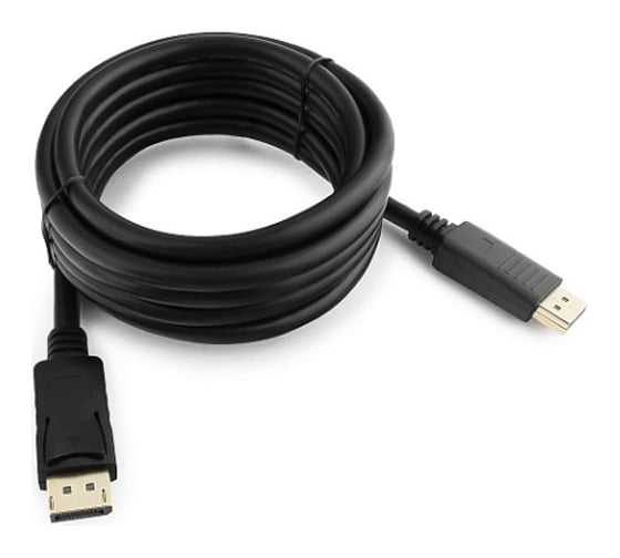 Изображение товара Кабель Cablexpert DisplayPort v1.2, 20M/20M, 3м, черный, экран, пакет CC-DP2-10