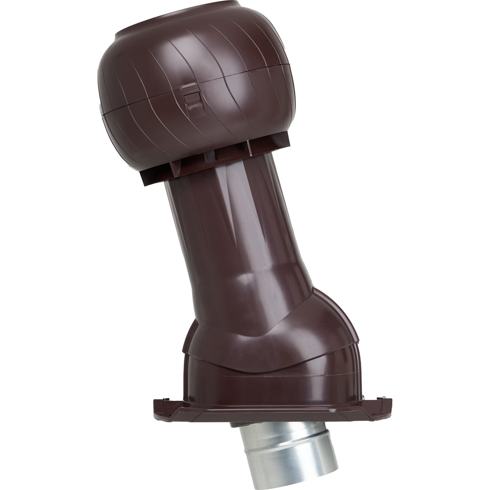 Изображение товара Комплект кровельной вентиляции Gervent Static С20, коричневый для металлопрофиля