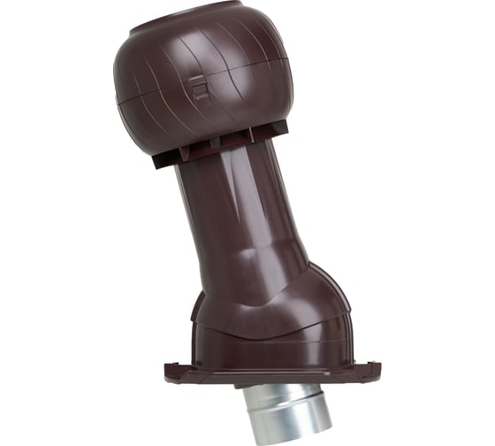 Изображение товара Комплект кровельный вентиляции для кровли из металлопрофиля Gervent Static С20, коричневый КП20ДС/кор