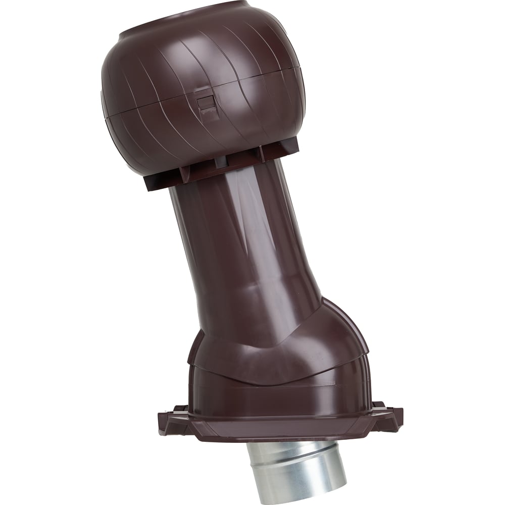 Изображение товара Комплект кровельной вентиляции для кровли из металлопрофиля Gervent Static С21 коричневый