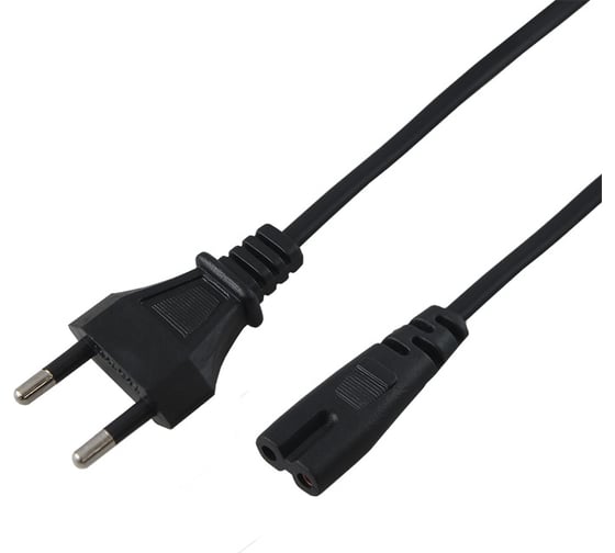 Изображение товара Сетевой шнур REXANT, вилка - евроразъем С7, 2x0,75 мм2, 1,8 м 11-1102