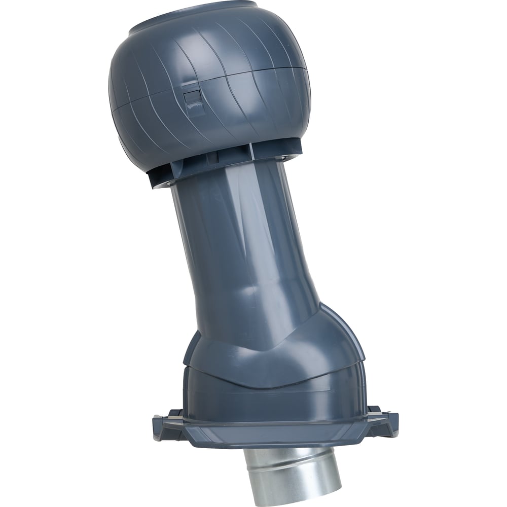 Изображение товара Комплект кровельной вентиляции Gervent Static С21 графит, диаметр 125 мм