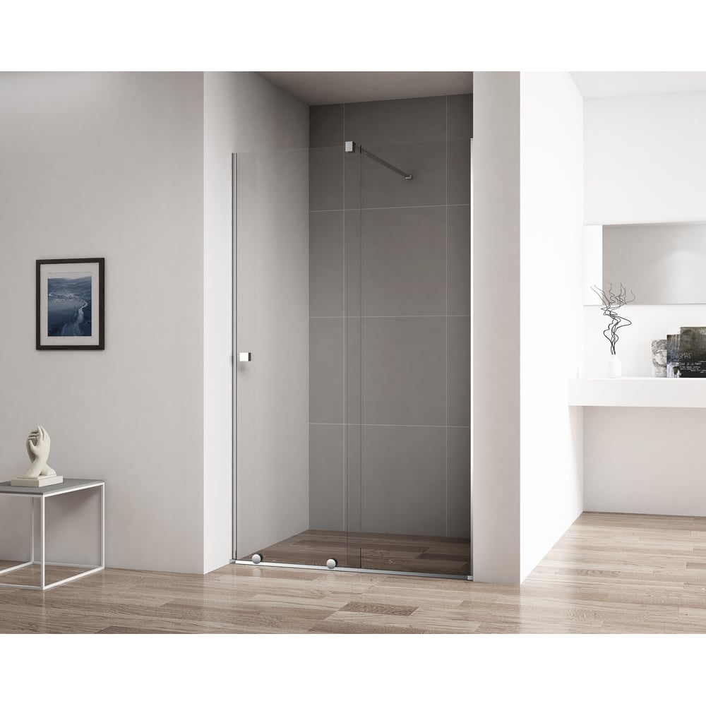 Изображение товара Душевая дверь Cezares STREAM-BF-1-120-C-Cr, хром, 120 см