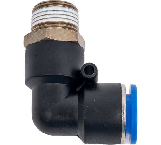 Изображение товара Фитинг цанговый угловой 12 мм, наружная резьба 3/8, пластик, тип PL, 10 шт TITAN LOCK TLP-PL12-03_10