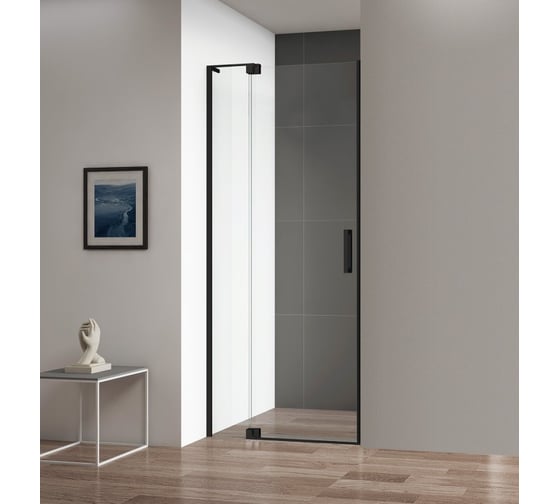 Изображение товара Душевая дверь Cezares SLIDER-B-1-70/80-C-NERO