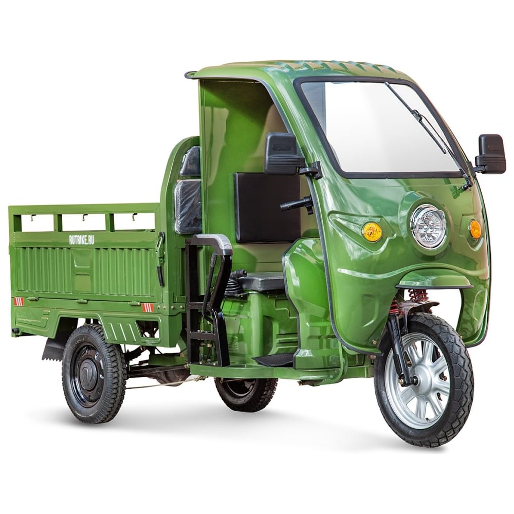 Изображение товара Грузовой электротрицикл Rutrike Гермес 1500 60V1200W зеленый