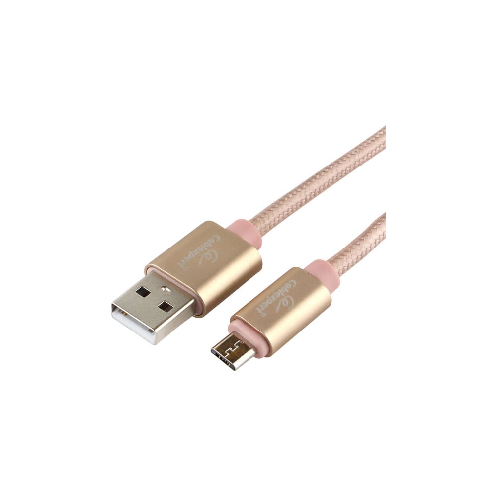 фото Кабель cablexpert серия ultra, usb 2.0 am/microb, длина 1.8м, золотой, блистер cc-u-musb02gd-1.8m