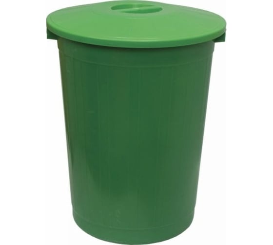 Изображение товара Бак Дигрус 60 л, с крышкой, 430x430x550 мм, зеленый БК-60-З/Д