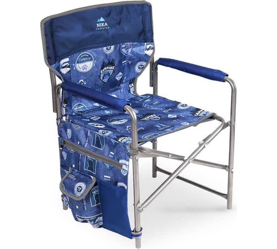 Изображение товара Кресло складное Nika КС1/ДС джинс-синий