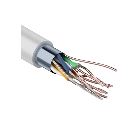 Изображение товара Кабель PROconnect витая пара LIGHT FTP 4PR 26AWG, CCA, CAT5, бухта 305 м 01-0148-3