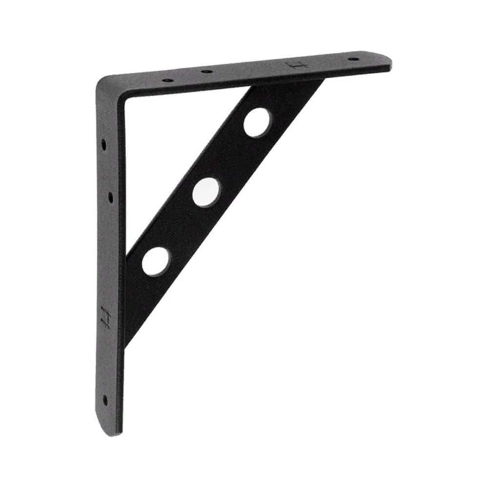 Изображение товара Кронштейн усиленный СКОБЯНОЙ 250х200 мм для полок из стали и стекла