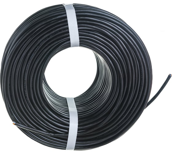 Изображение товара Кабель REXANT UTP 4PR 24AWG, CU, CAT5e, 100 МГц, PE, черный, OUTDOOR, бухта 100 м 01-0045-100