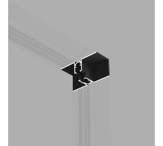 Изображение товара Коннектор угловой внутренний Elektrostandard Mini Magnetic для встраиваемого шинопровода (черный) 85178/00 a065638