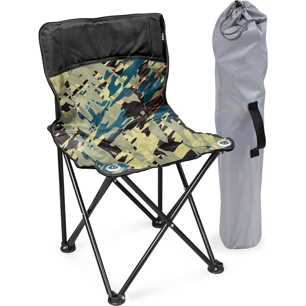 Изображение товара Складной стул Nika Премиум 1 ПСП1 камуфляж саванна