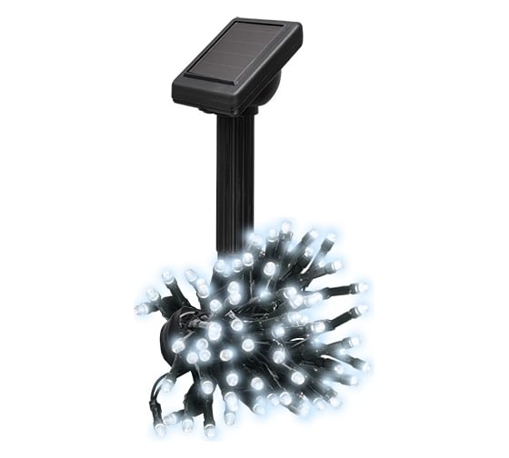 Изображение товара Светодиодный светильник ФАZА садовый SLR-G01-50W гирлянда 50 бел. LED на солнечн. батарее 5027282