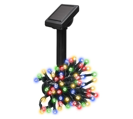 Изображение товара Светодиодный светильник ФАZА садовый SLR-G01-50M гирлянда 50 мультицвет. LED на солнечн. батарее 5027275