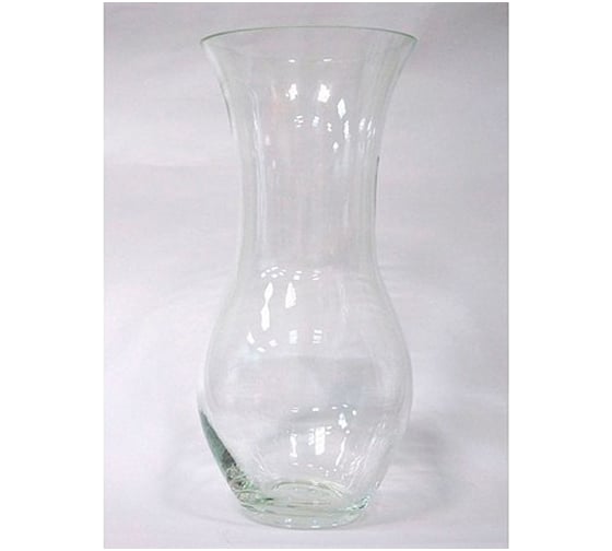 Изображение товара Декоративная ваза Никольский завод светотехнического стекла Евгения большая, высота 39 см, диаметр 18 см 069036