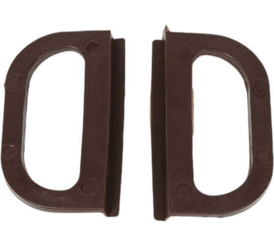 Изображение товара Ручка для москитной сетки ПилотПро ремкомплект, коричневая, 2 шт. арт 17914