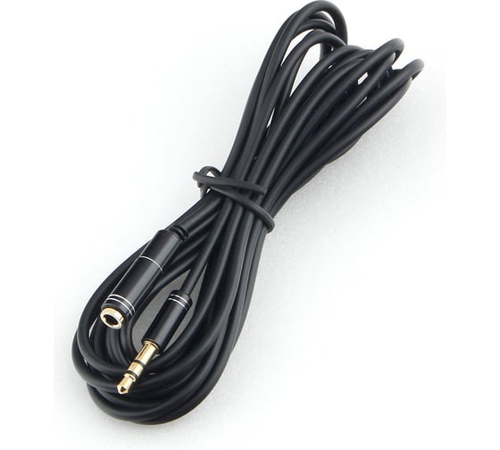 Изображение товара Кабель-удлинитель аудио Cablexper Jack 3.5(M)/Jack 3.5(F), Mobile, 3м, черный, коробка CCAB-02-35MF-3MB