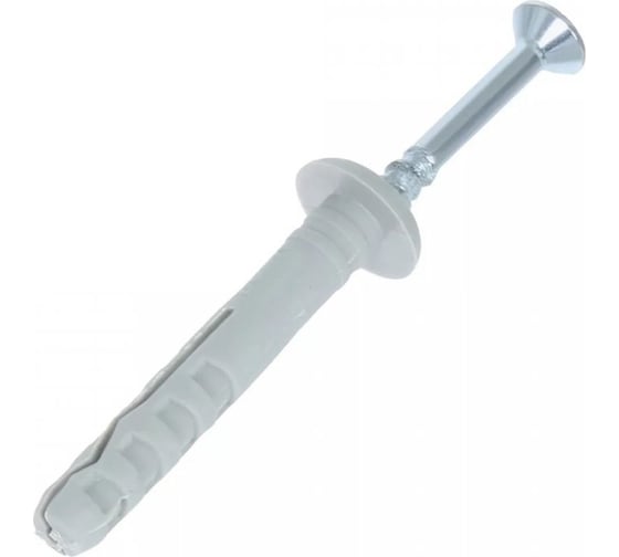 Изображение товара Дюбель-гвоздь Промрукав гриб, 6x60 мм, 1000 шт. PR08.10204