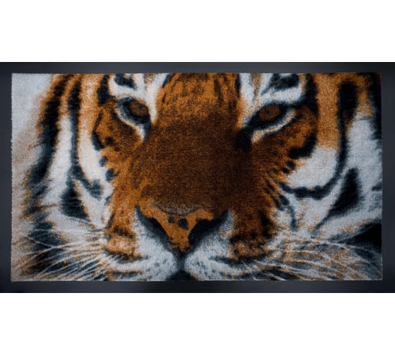 Изображение товара Придверный коврик HAMAT Mондиал МОРДА ТИГРА 45*75 см Mondial Tiger Face 555409