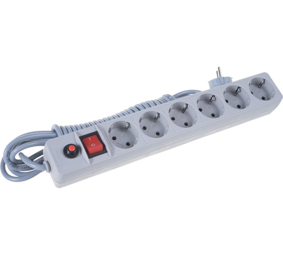 Изображение товара Сетевой фильтр UNIVersal ПВС 3*0,75 серый 7м 967U-5007