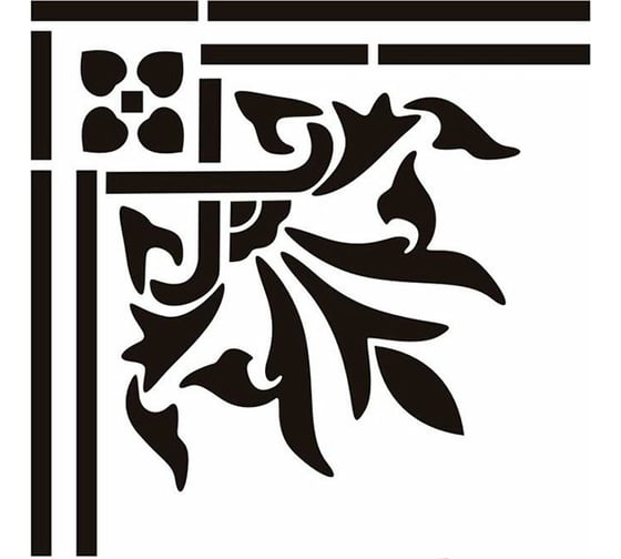 Изображение товара Виниловый трафарет STMDECOR Бетти WA-355