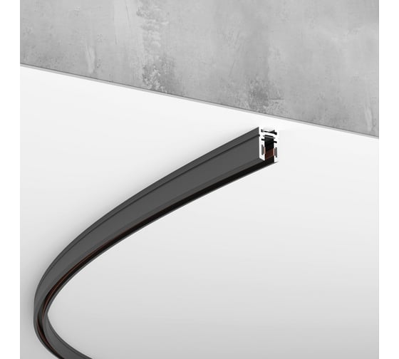 Изображение товара Шинопровод накладной Elektrostandard Mini Magnetic черный Ø1200 мм 85183/00 a065643