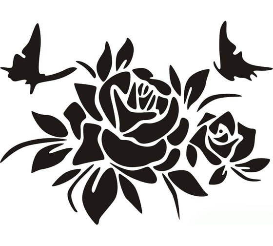 Изображение товара Виниловый трафарет STMDECOR Идилия HW-072