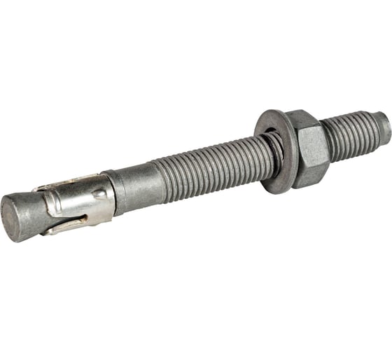 Изображение товара Анкер клиновой SORMAT S-KAK 10/55x135 мм, с усиленным антикоррозионным покрытием Blackdized plus, класс прочности 6.8, упаковка 25 шт. 9630003137
