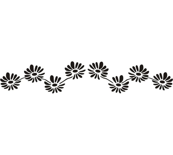 Изображение товара Виниловый трафарет STMDECOR Венок YX-083