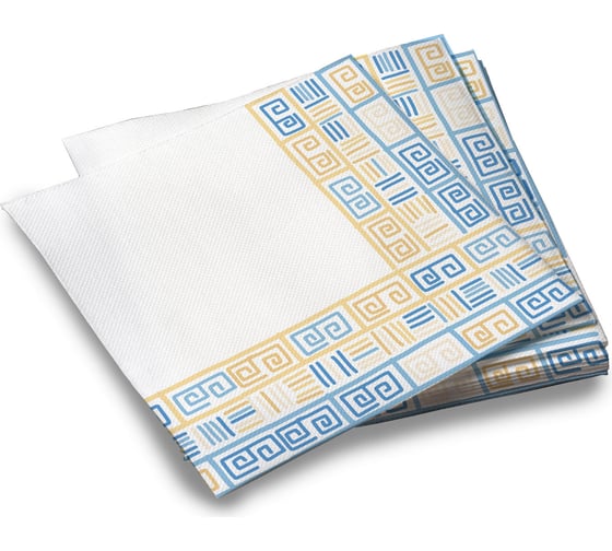 Изображение товара Салфетки бумажные трехслойные Мозаика 33x33см 20шт ND Play 302981