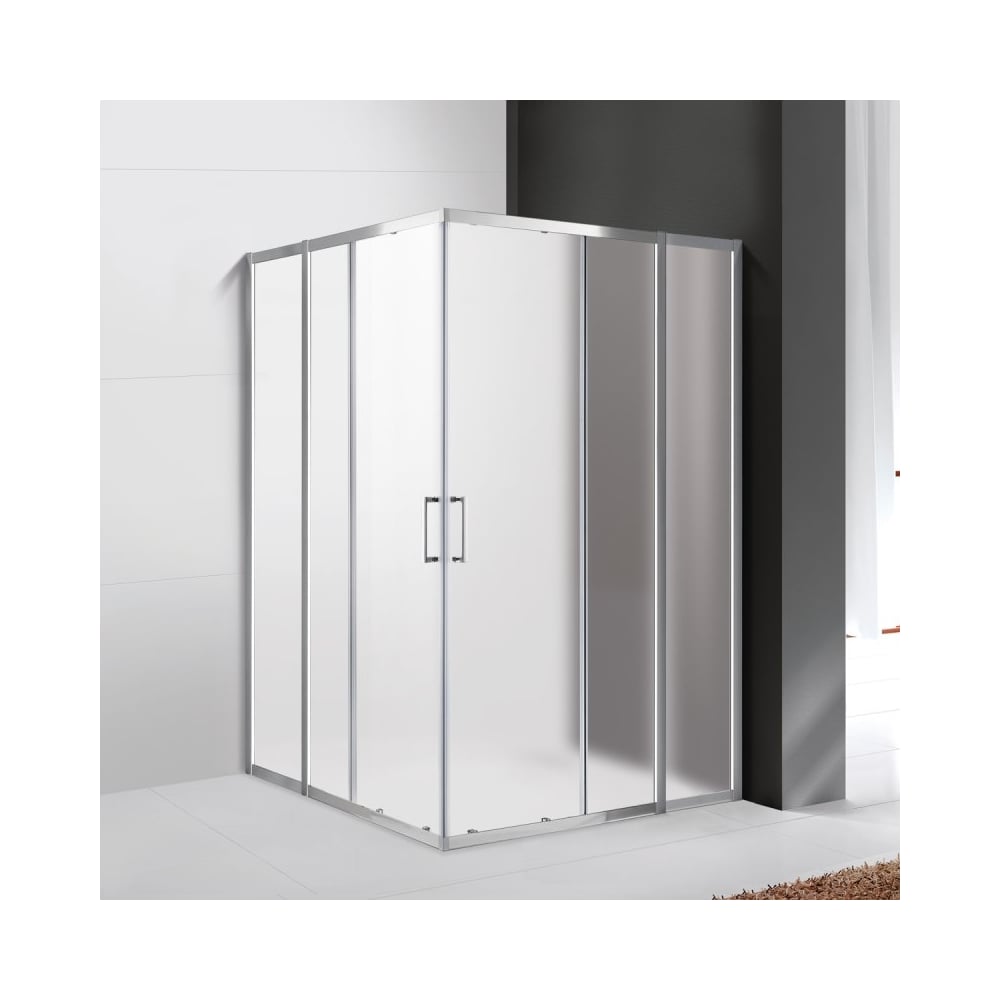 Изображение товара Душевой уголок Cezares MOLVENO-A-22-100+30-P-Cr - стиль и комфорт