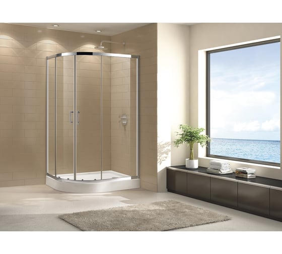 Изображение товара Душевой уголок Cezares ECO-O-RH-2-100/80-C-Cr