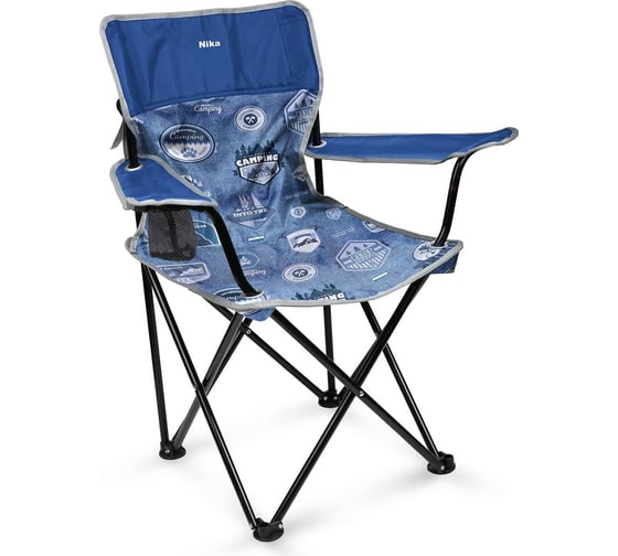 Изображение товара Стул складной Премиум 5 Nika ПСП5 ПСП5/ДС Nika джинс-синий